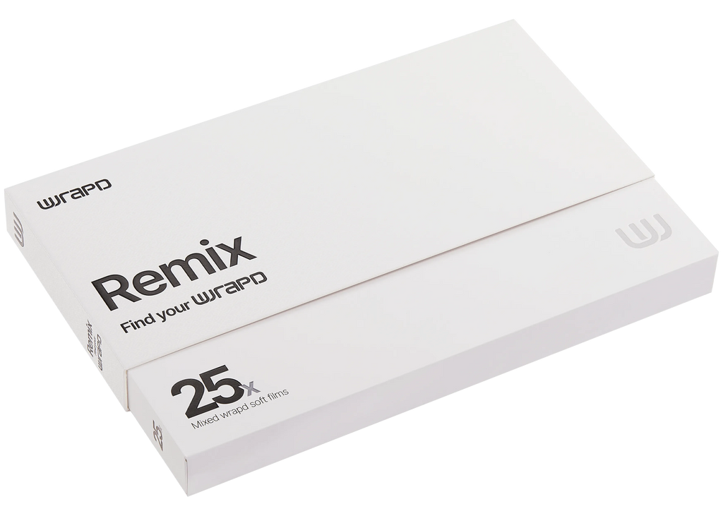 Wrapd Remix - Assorted Display Protector Film (FlexShield + HardSkin + HyperFilm + HyperShield) (25 Pack)