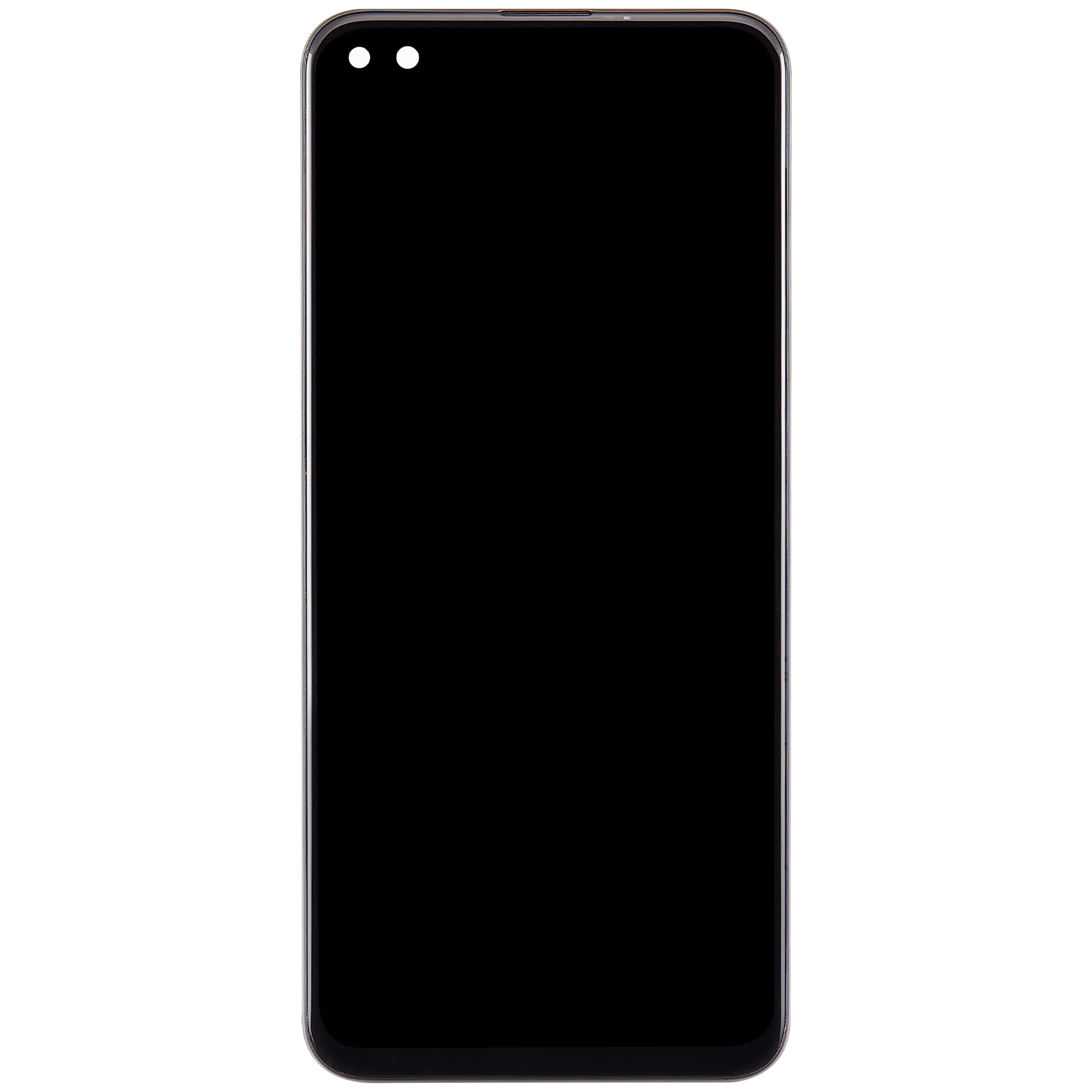 OLED-Display mit Rahmen Compatible für Oppo A92s (2020) (Refurbished) (Alle Farben)