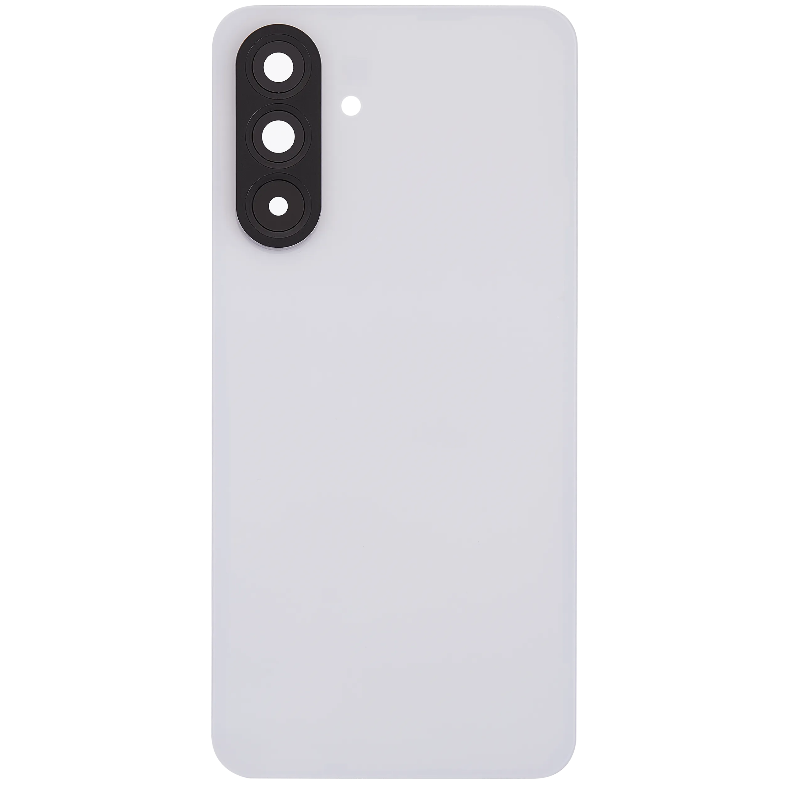 Backcover Glass mit Camera Lens für Samsung Galaxy A56 5G (A566 / 2025) (ohne Logo) (Aftermarket Plus) (Lightgray)