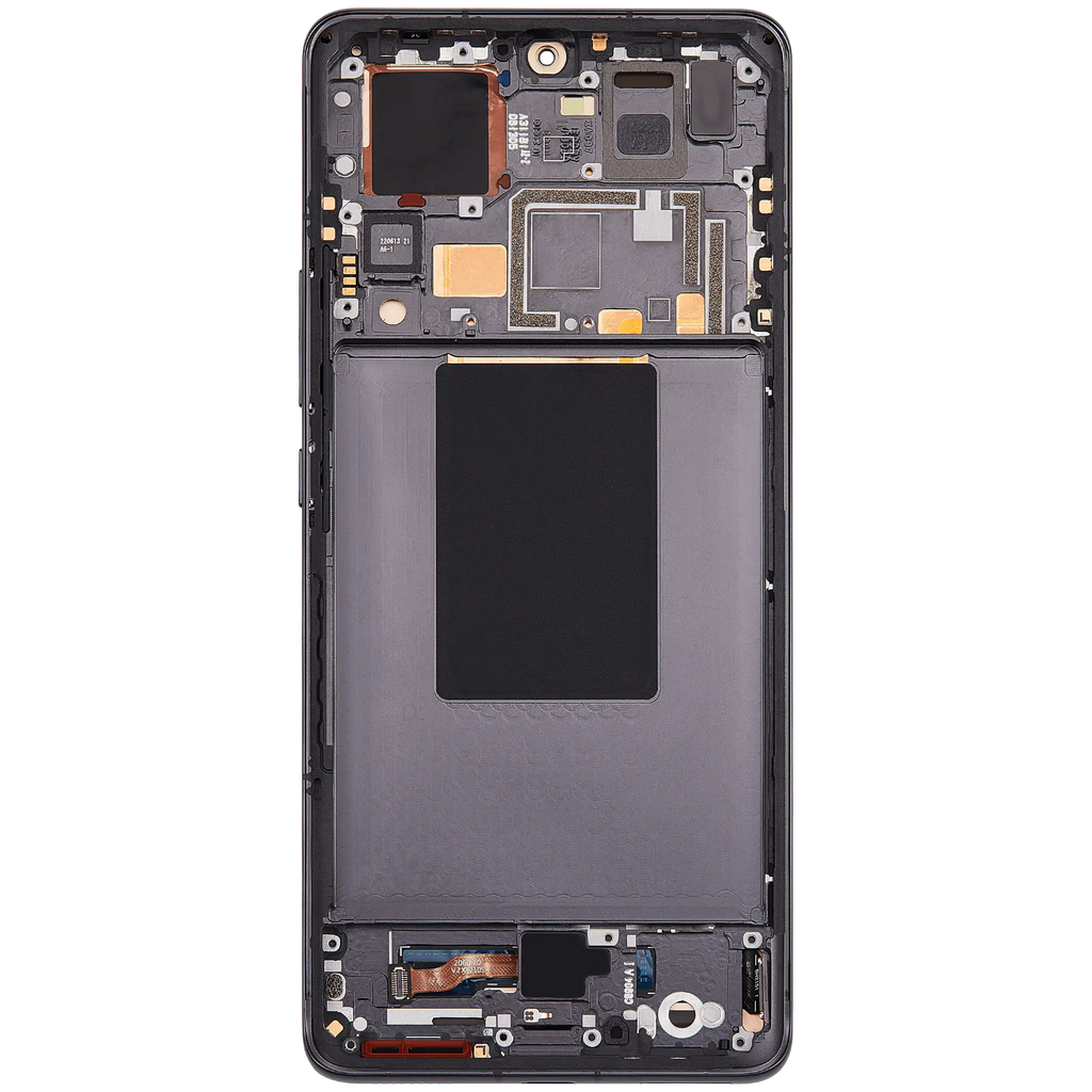 OLED-Display mit Rahmen für Xiaomi 12 Pro / 12S Pro (Refurbished) (Grau)