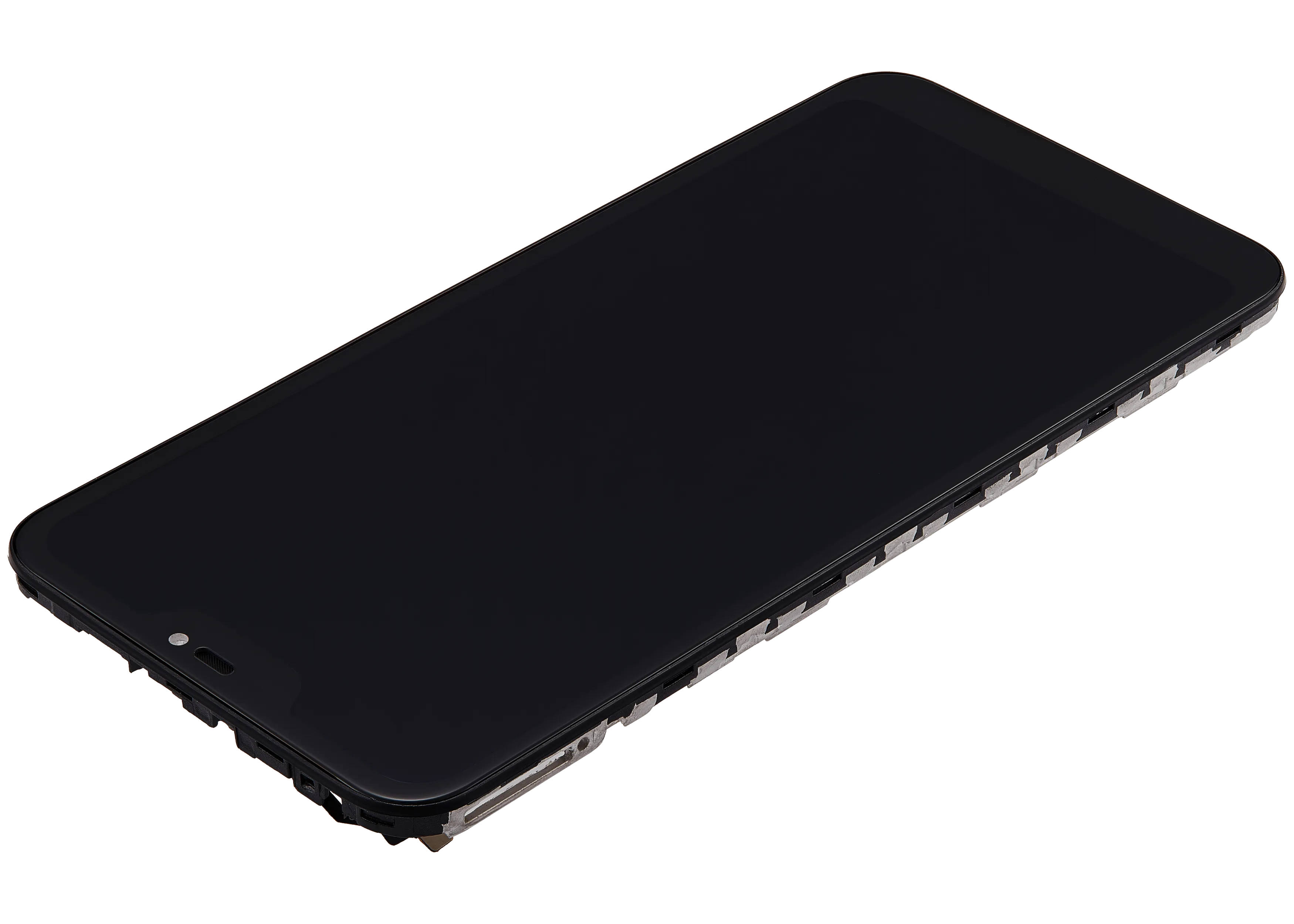 LCD-Display mit Rahmen für Xiaomi Mi A2 Lite (Aftermarket Plus) (Schwarz)