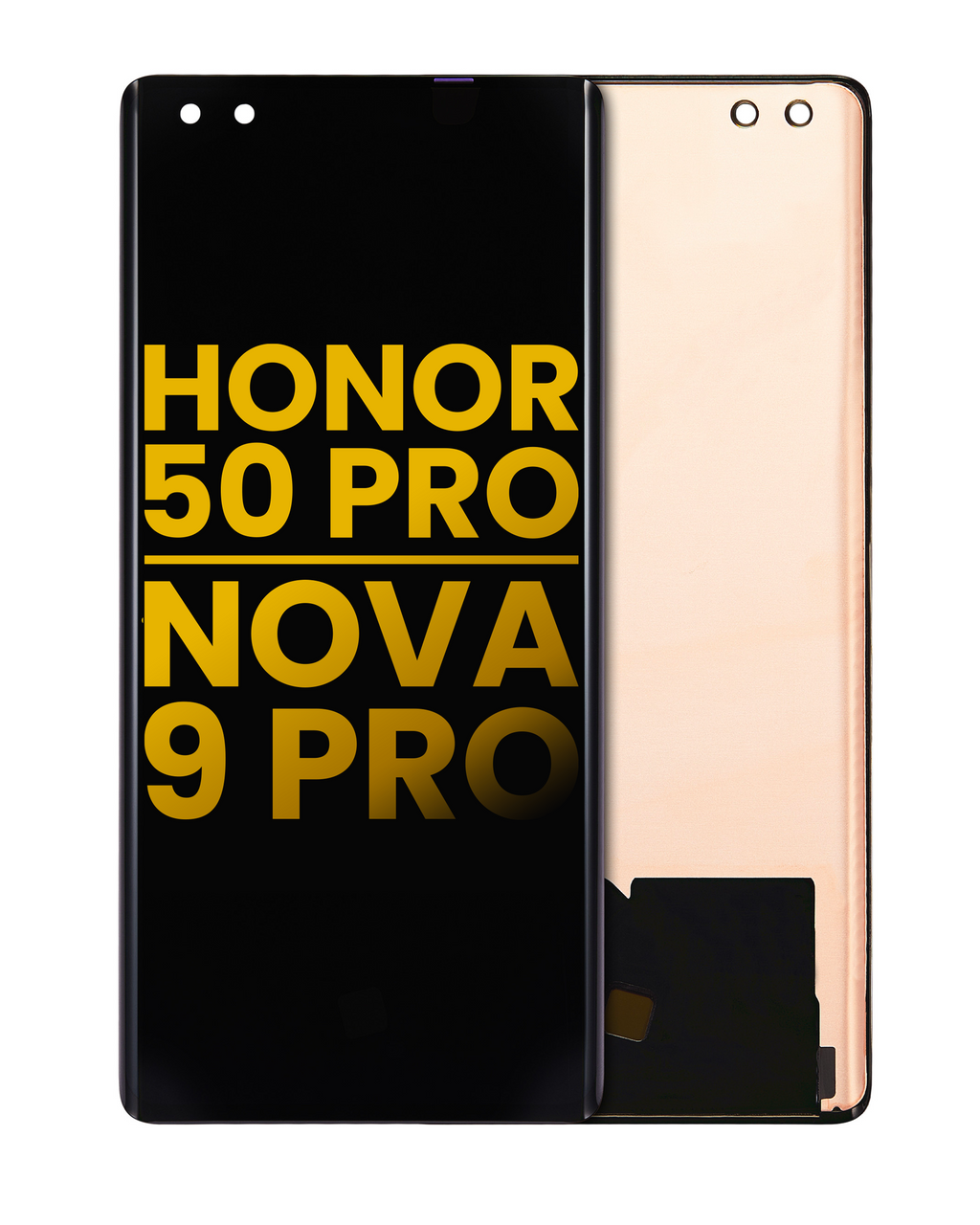 Frameless OLED Display for Honor 50 Pro / Huawei Nova 9 Pro (Refurbished) (All Colors)