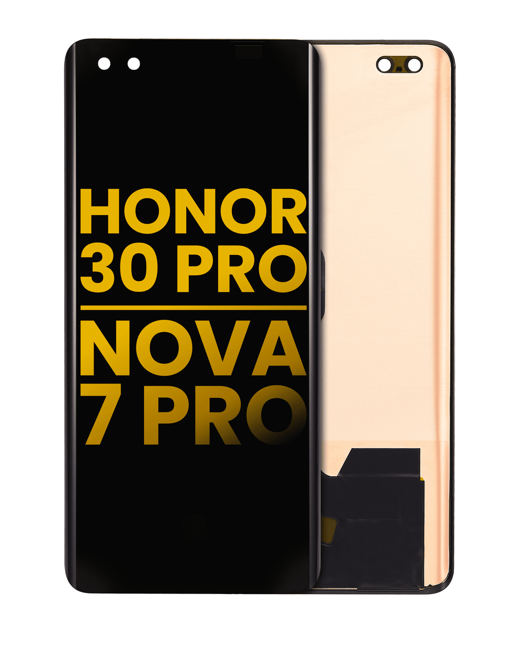 OLED Display without Frame for Honor 30 Pro / Huawei Nova 7 Pro (Refurbished) (all colors)