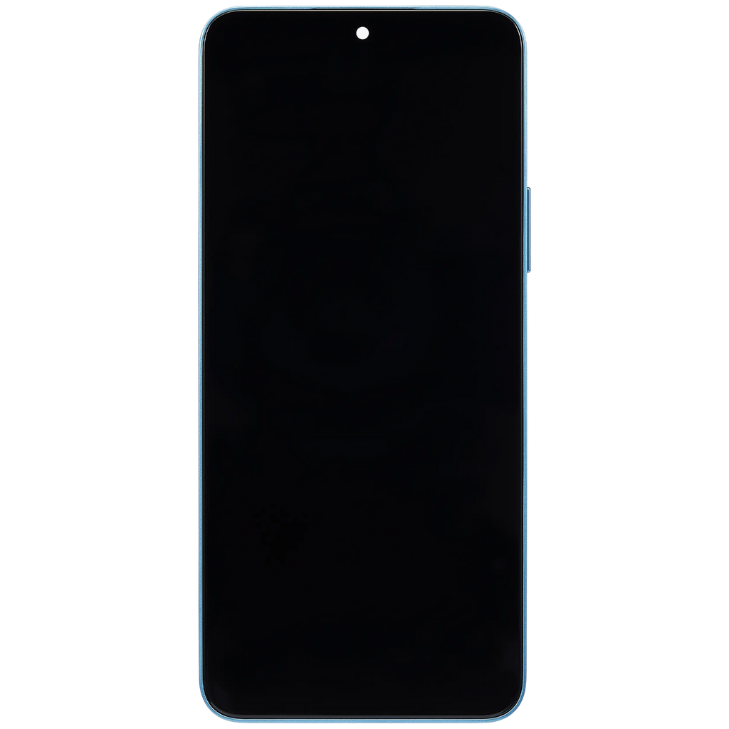 LCD-Display mit Rahmen für Honor X8A / X50i / 90 Lite (Aftermarket Plus) (Cyan Lake)