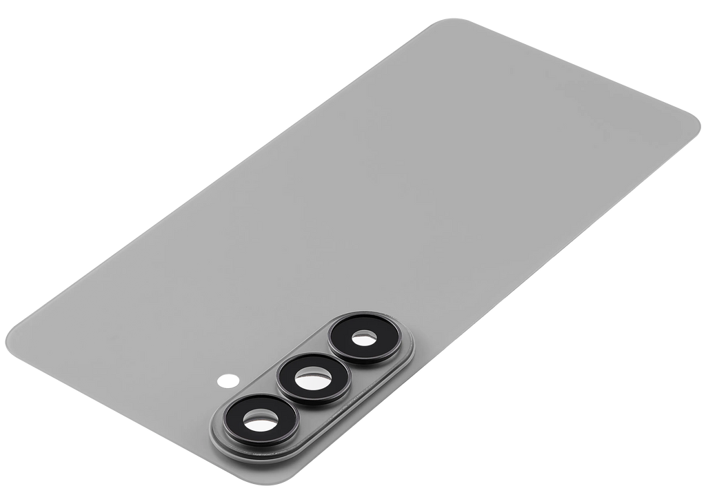 Backcover Glass mit Camera Lens für Samsung Galaxy S26 Plus (Aftermarket Plus) (Silver Shadow)