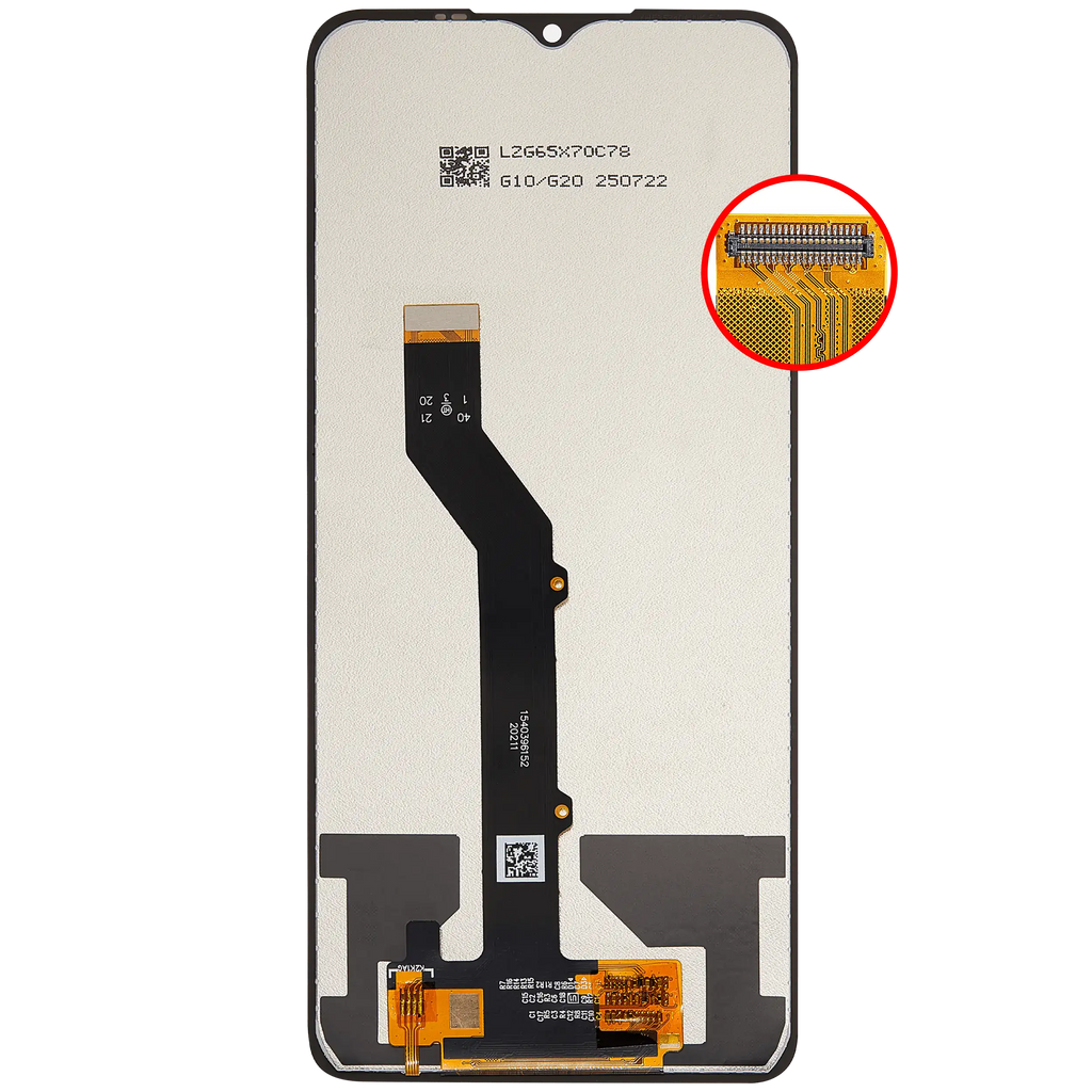 LCD-Display ohne Rahmen für Nokia 5.3 (Refurbished)