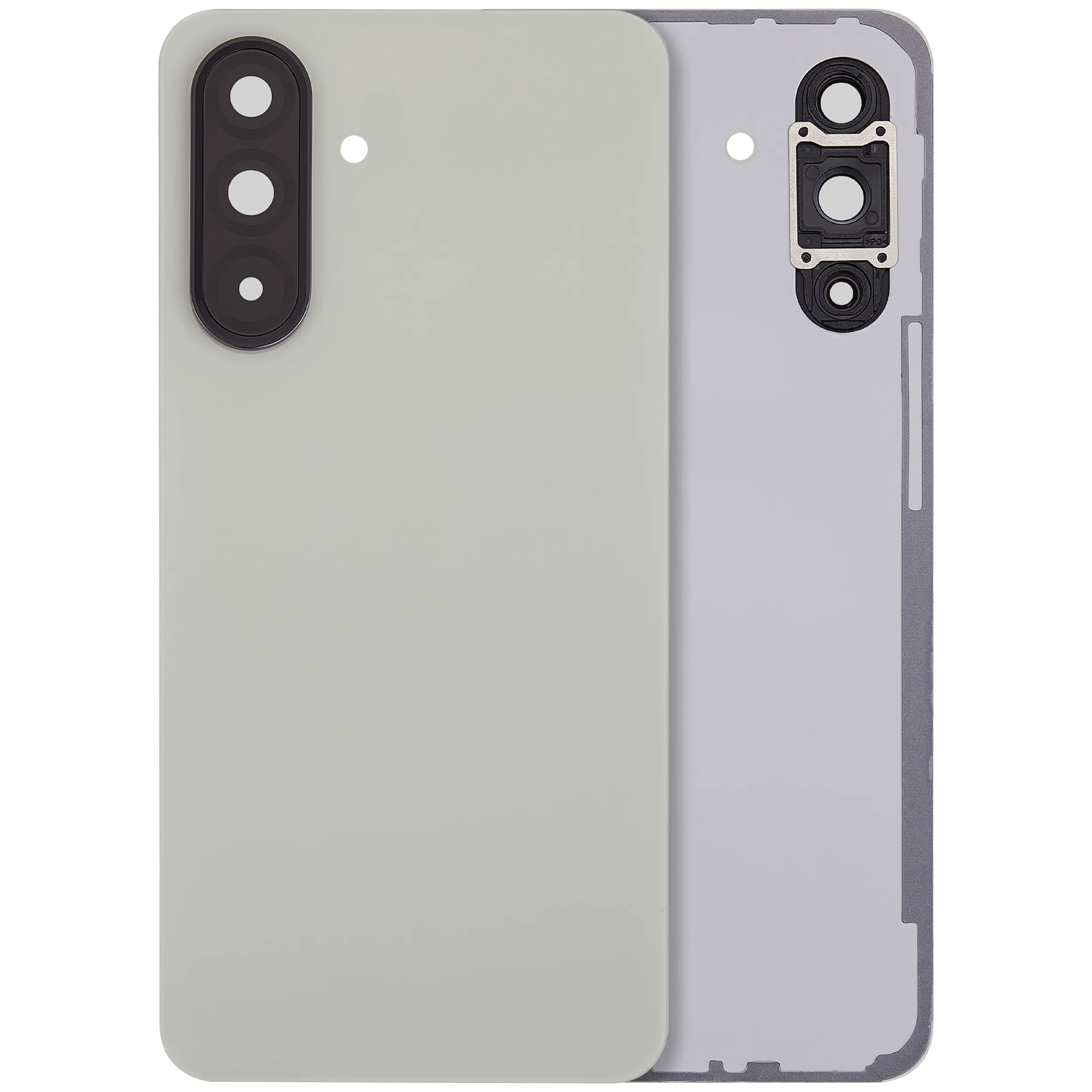 Backcover Glass mit Camera Lens für Samsung Galaxy A36 5G (A366 / 2025) (ohne Logo) (Aftermarket Plus) (Lime)