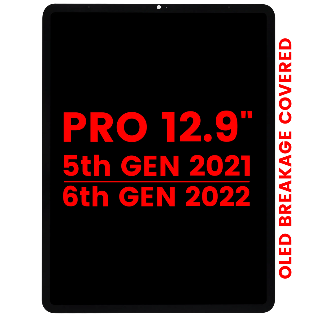LCD-Display mit Digitizer für IPad Pro 12.9" 5th Gen (2021) / Pro 12.9" 6th Gen (2022)(Aftermarket Pro: XO7) (Alle Farben)
