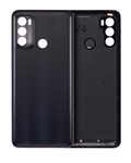 Back cover for Motorola Moto G40 Fusion (XT2147-1 / 2021) (Black)
