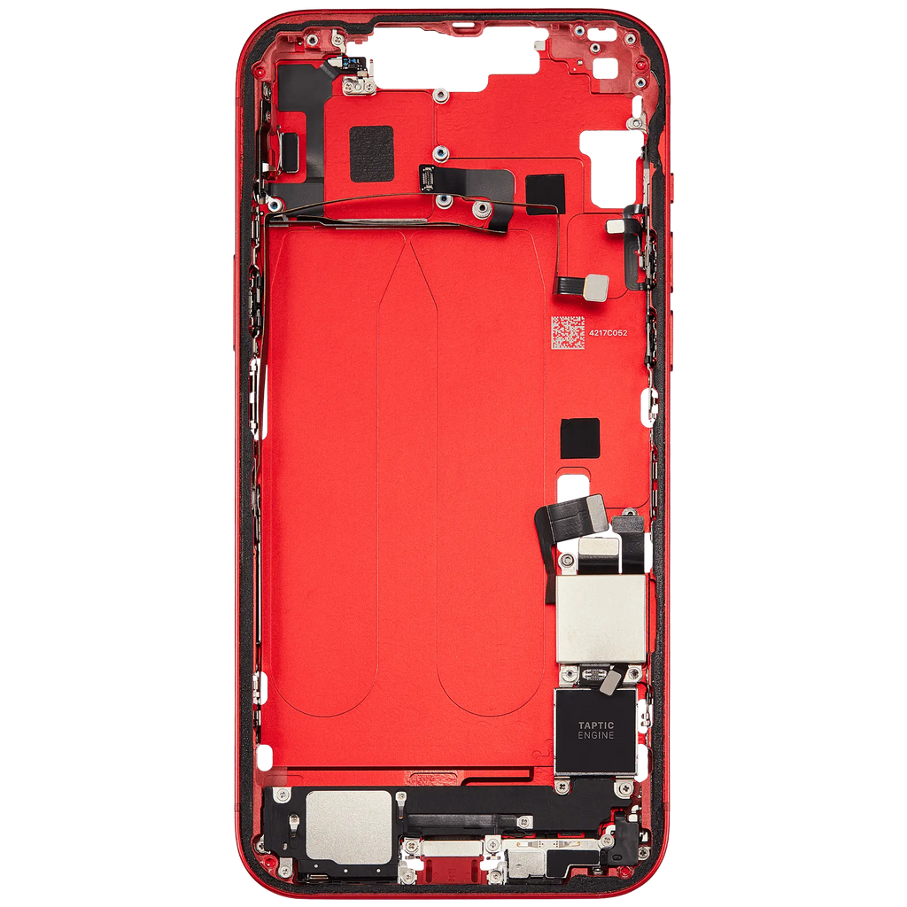 Original Apple-Ausbau C gebraucht – iPhone 14 Plus US Version Rahmen Rot