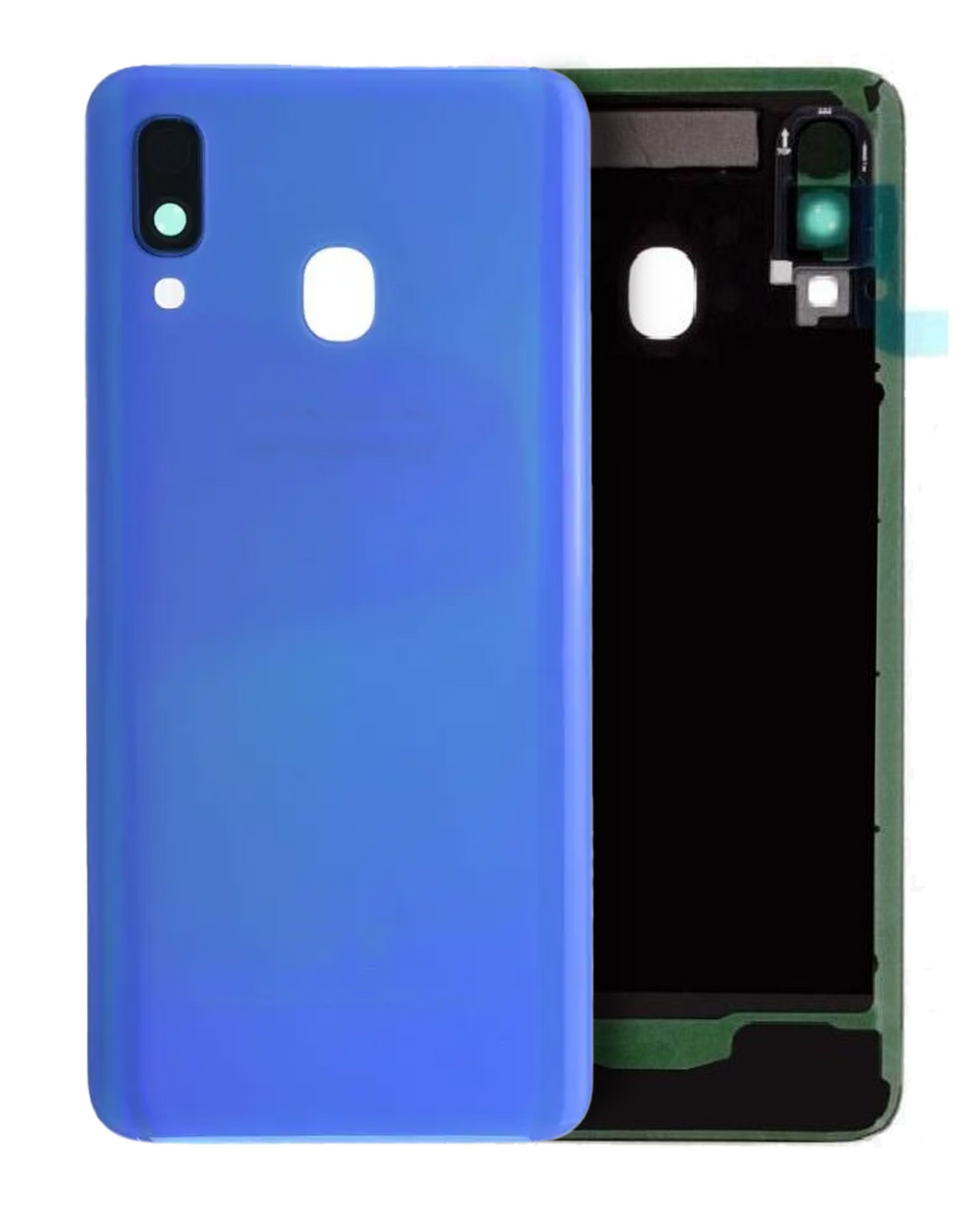 Backcover mit Kameralinse Samsung Galaxy A40 Service Pack Blau