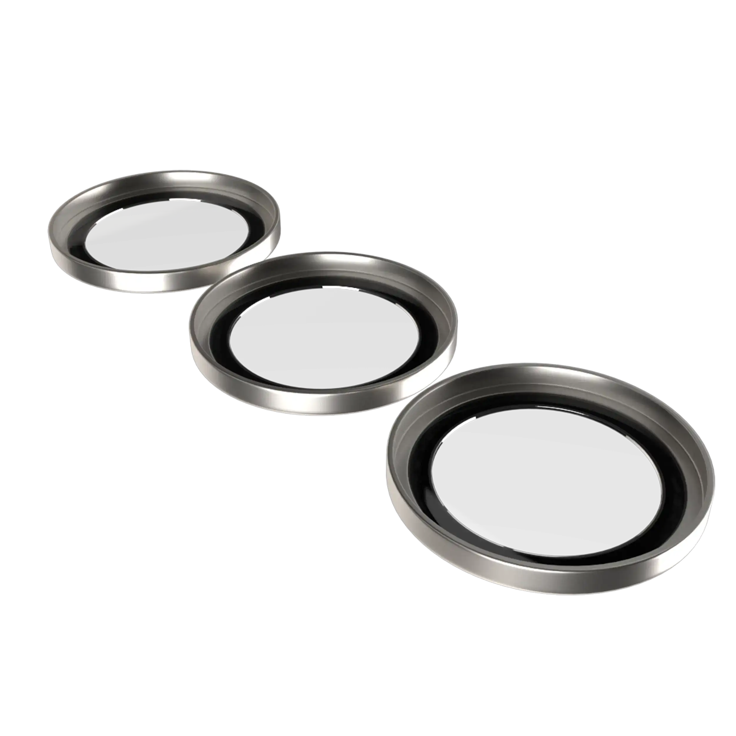Casper Camera Lens Protector for Samsung Galaxy S25 Plus (Clear Rings)