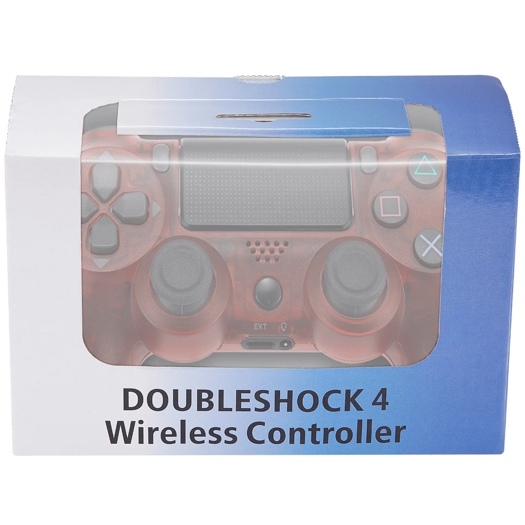 DoubleShock 4 Wired Controller für Playstation 4 (Crystal Red)