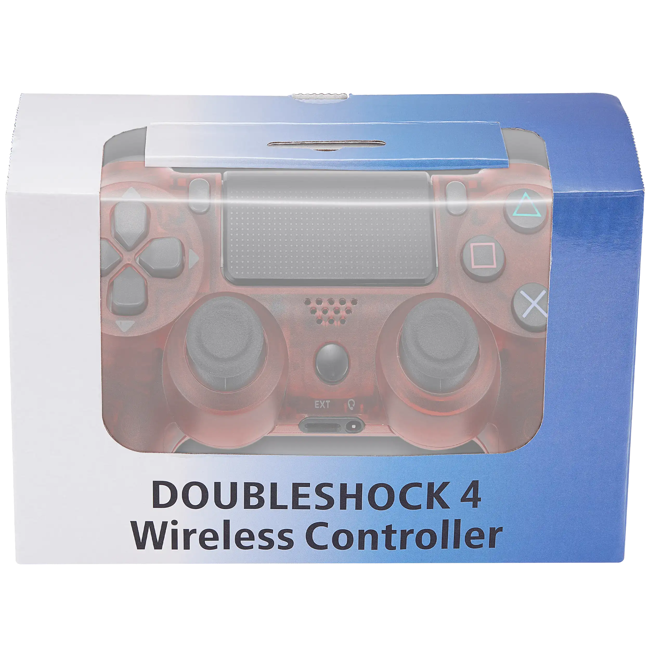 DoubleShock 4 Wired Controller für Playstation 4 (Crystal Red)