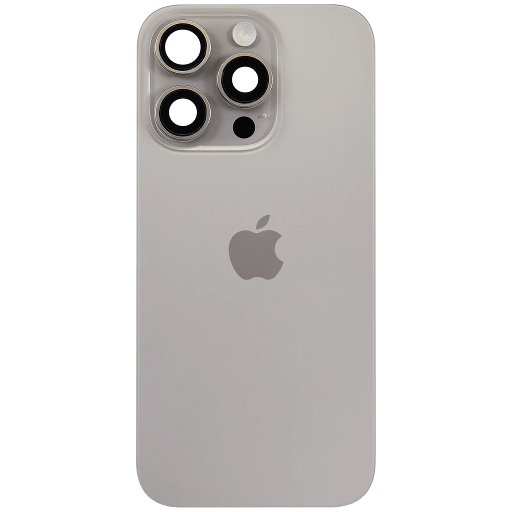 Backcover mit MagSafe Magnet & NFC & Blitz-Flexkabel für iPhone 16 Pro (Service Pack) (Natural Titanium)