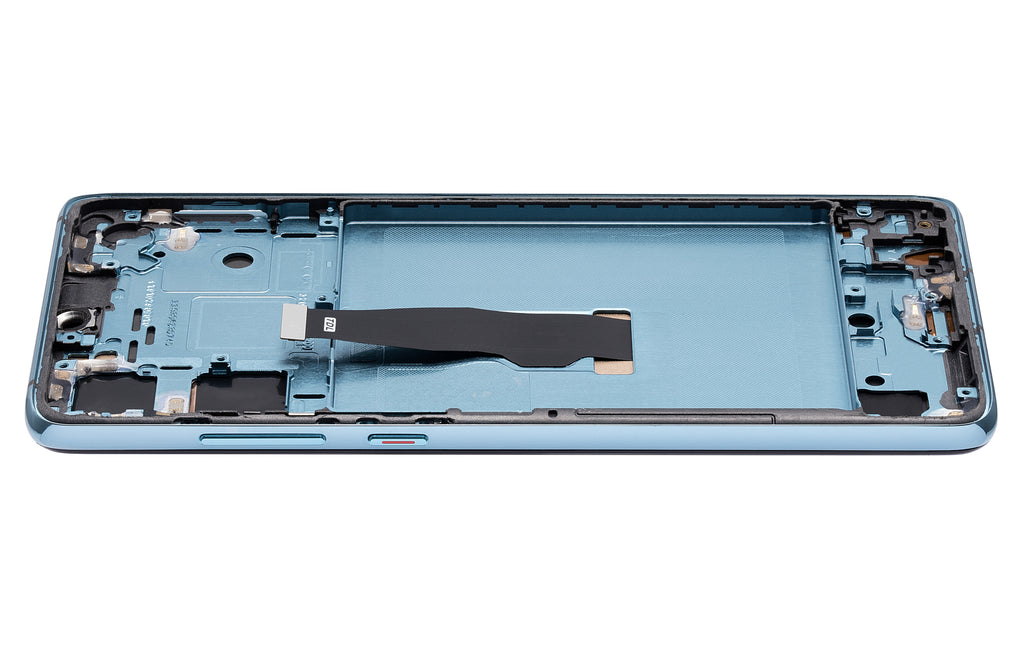 LCD-Display mit Rahmen für Huawei P30 (Aftermarket: Incell) (Aurora)