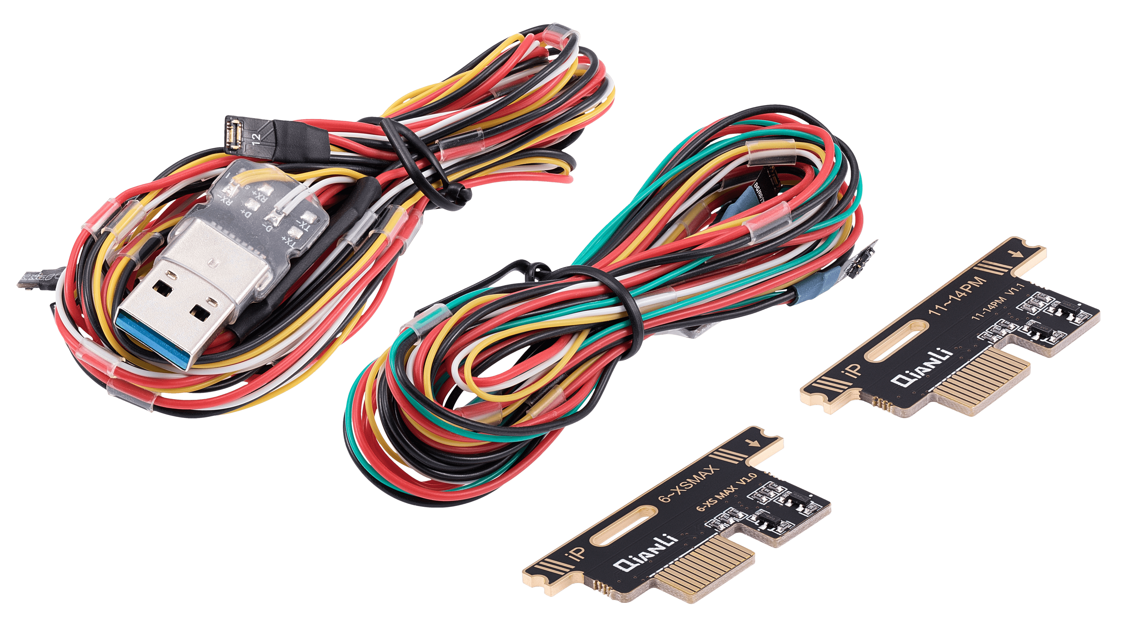 LT1 Individual DC Power Supply Unit mit Diagnosis Meter, Quarter Bracket Holder 7" Bulldozer & Expansion Card iPhone 6 to 14 Series (Qianli)