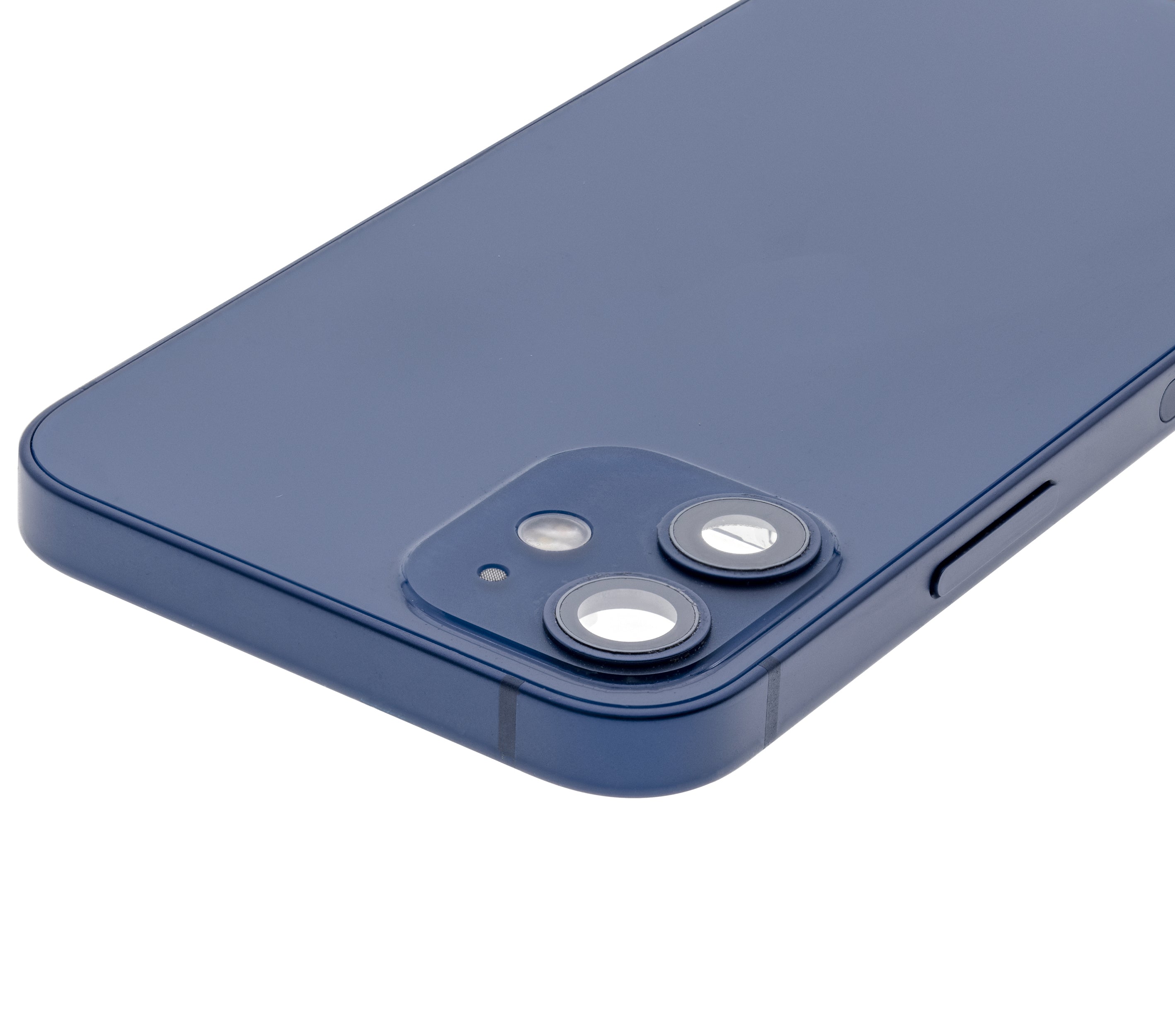 Backcover/Rahmen mit Small Parts für iPhone 12 Mini (EU / Global Version) (gebrauchter OEM-Ausbau, Qualität B) (Blau)