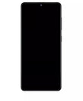 LCD-Display mit Rahmen für Samsung Galaxy A41 (A415 / 2020) (Service Pack) (Prism Crush Black)
