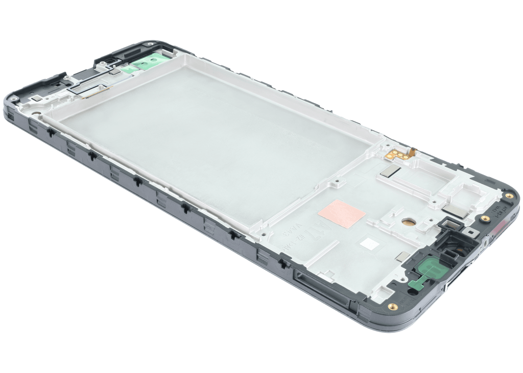 OLED-Display mit Rahmen für Samsung Galaxy A17 5G (A176 / 2025) (Aftermarket Plus) (Alle Farben)