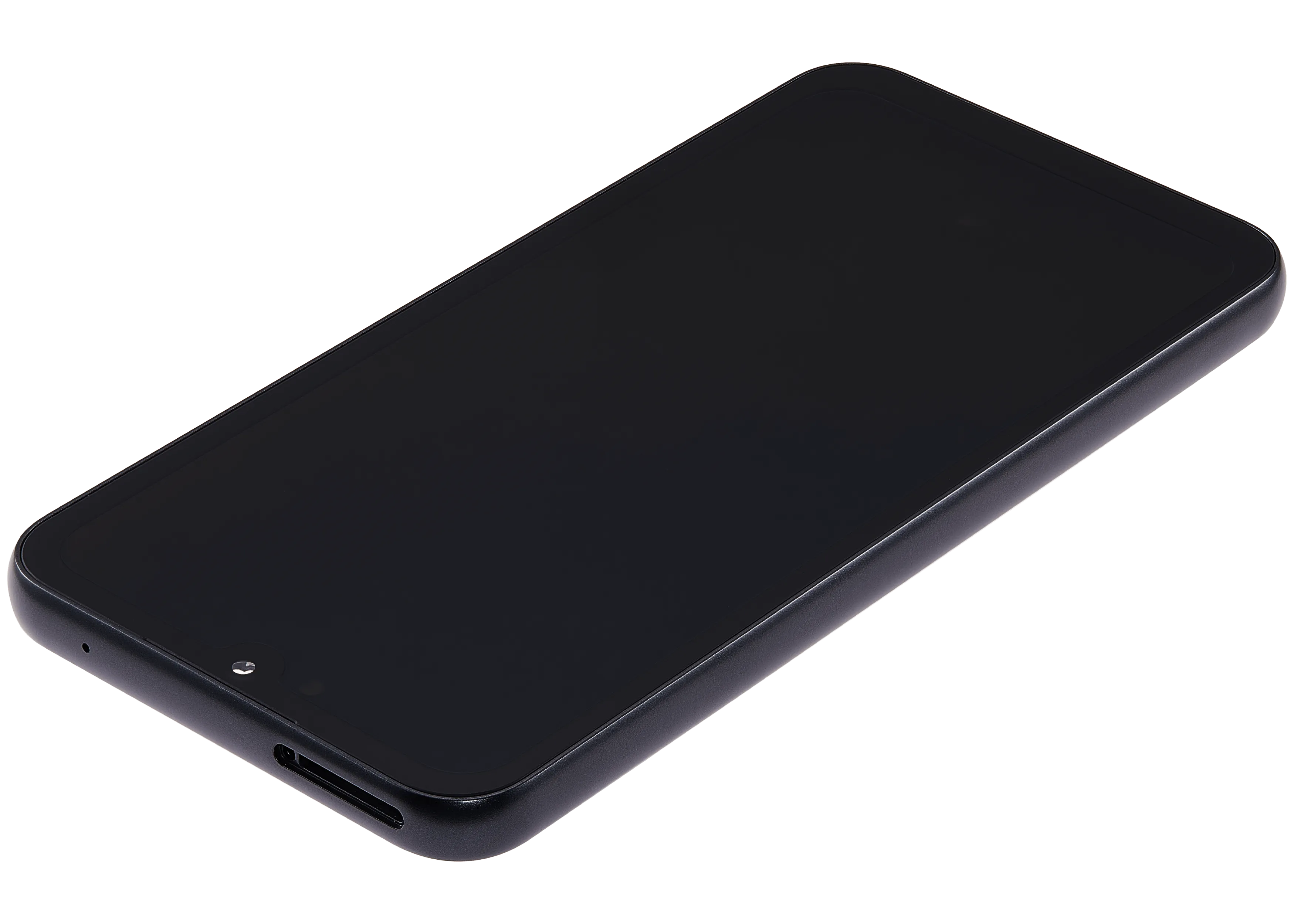 OLED-Display mit Rahmen für Samsung Galaxy A34 5G (A346 / 2023) (6.46") (Aftermarket Plus) (Graphite)