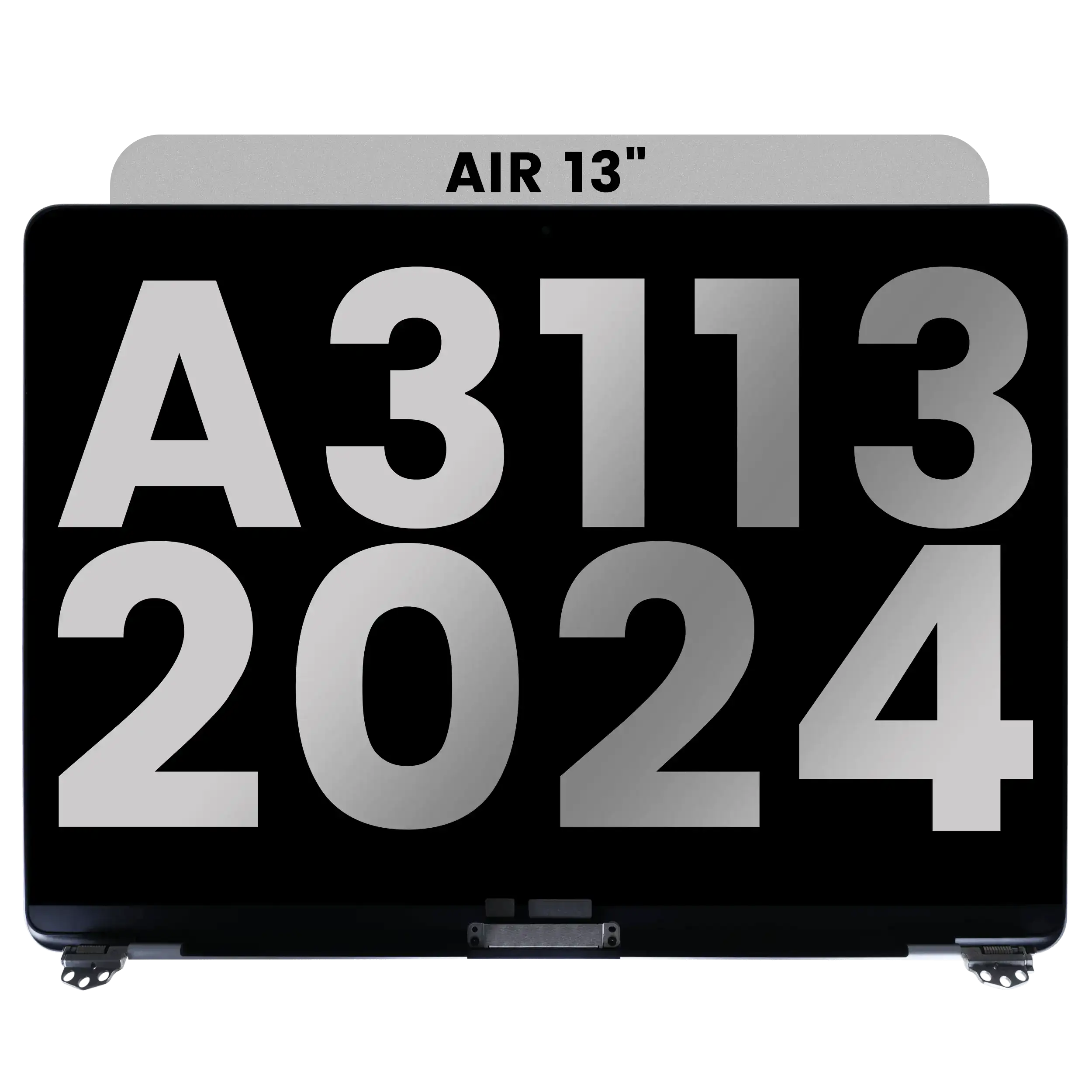 Complete LCD-Display für MacBook Air 13" (A3113 / 2024) (gebrauchter OEM-Ausbau, Qualität B) (Silber)