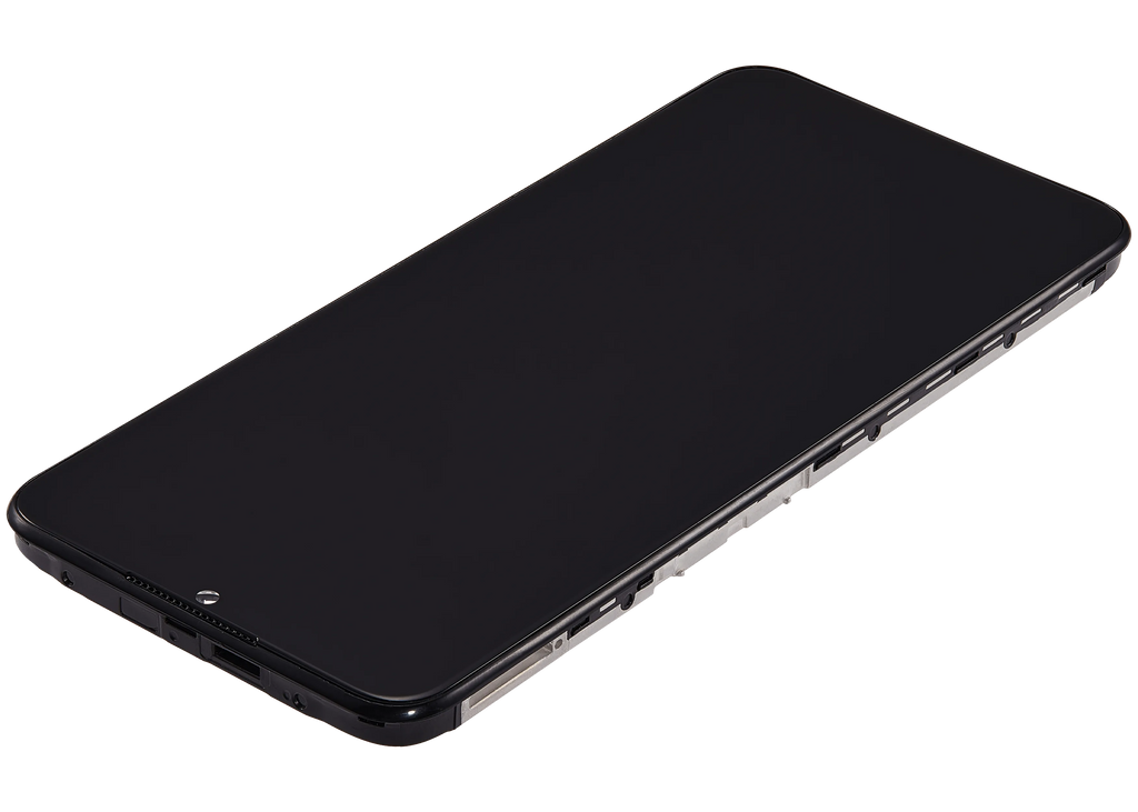 LCD-Display mit Rahmen für Realme C35 / Narzo 50A Prime (Refurbished) (Alle Farben)