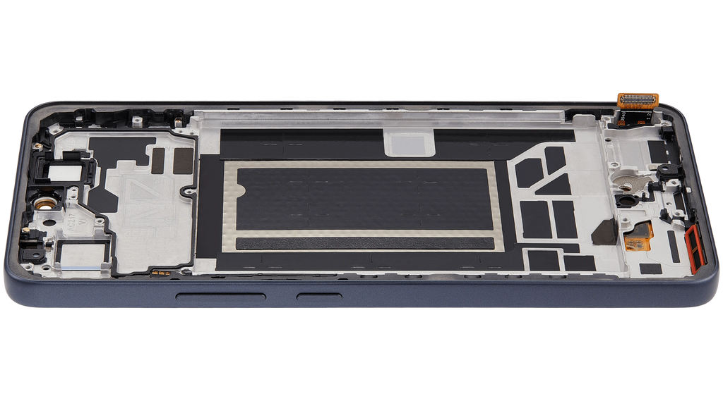 OLED-Display mit Rahmen für Oppo Reno13 F 4G / 5G (Refurbished) (Graphite Grau)