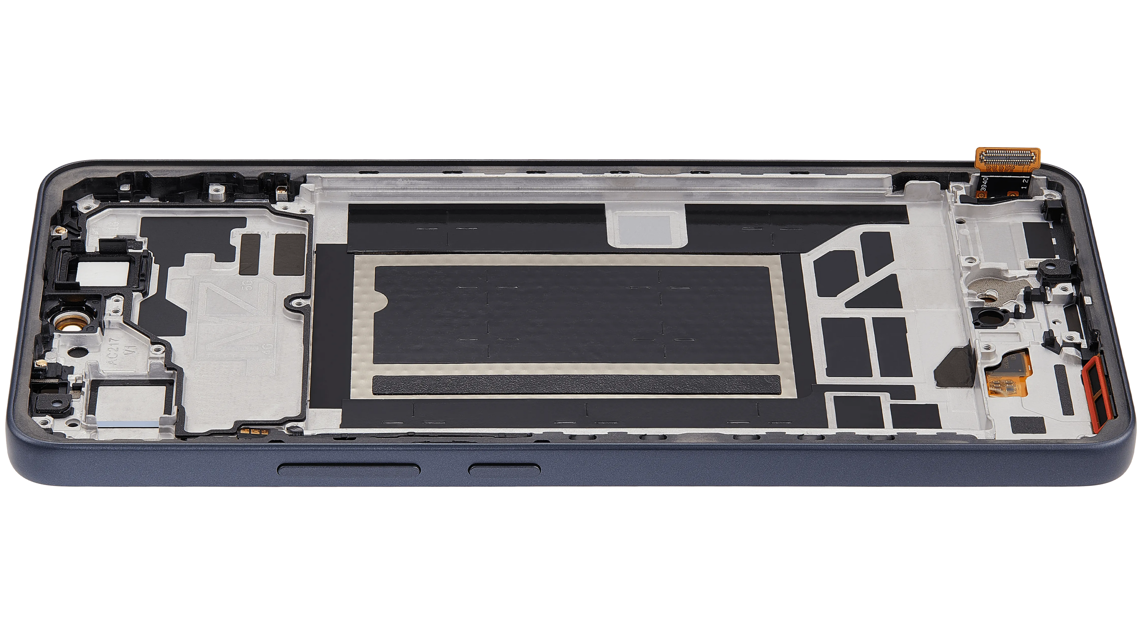 OLED-Display mit Rahmen für Oppo Reno13 F 4G / 5G (Refurbished) (Graphite Grau)