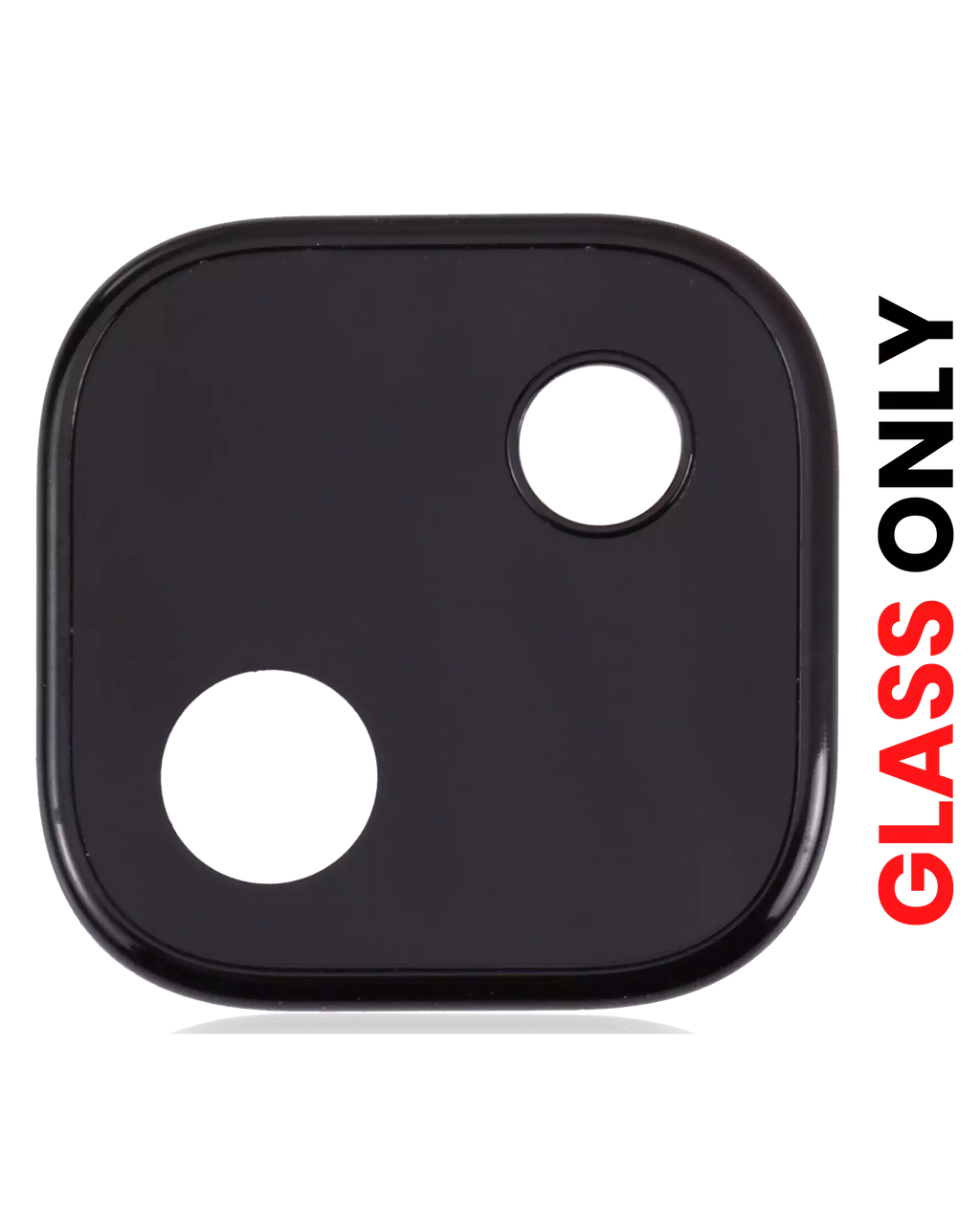 Kameralinse hinten (Glass Only) mit Adhesive für Google Pixel 4A 5G (Aftermarket Plus) (10 Pack)
