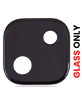 Kameralinse hinten (Glass Only) mit Adhesive für Google Pixel 4A 5G (Aftermarket Plus) (10 Pack)