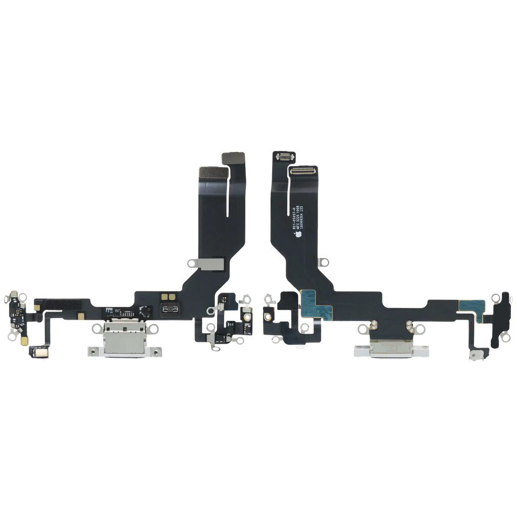 Ladebuchse Flex Cable Compatible für iPhone 17e (Original OEM) (Weiß)