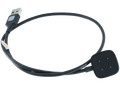 USB-A Magnetic Watch Charging Cable für Google Pixel Watch Series 2 / Series 3 (1 m / 3.3 ft) (OEM Grade: A) (Schwarz)