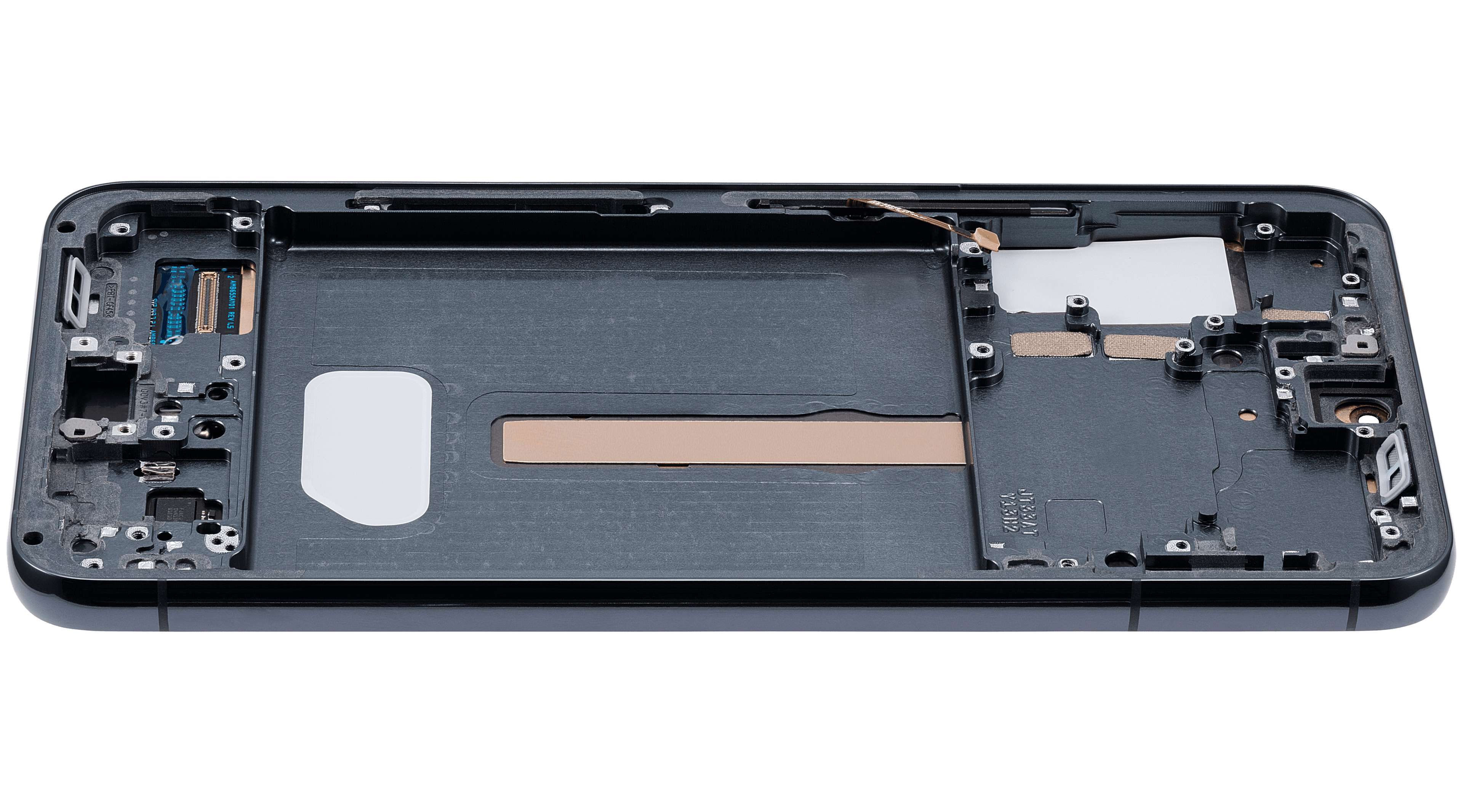 OLED-Display mit Rahmen für Samsung Galaxy S22 Plus 5G (gebrauchter OEM-Ausbau, Qualität A) (Phantom Green)
