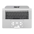 Top Case mit Tastatur für MacBook Pro 15" A1707 (US, Space Grau, OEM B/C)