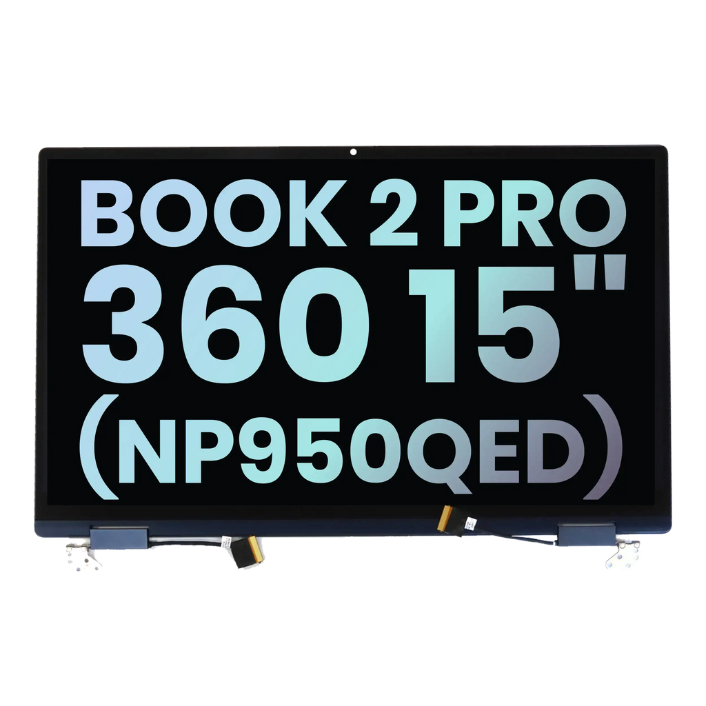 Complete LCD-Display für Samsung Galaxy Book 2 Pro (360) 15" (NP950QED) (Service Pack) (Silber)