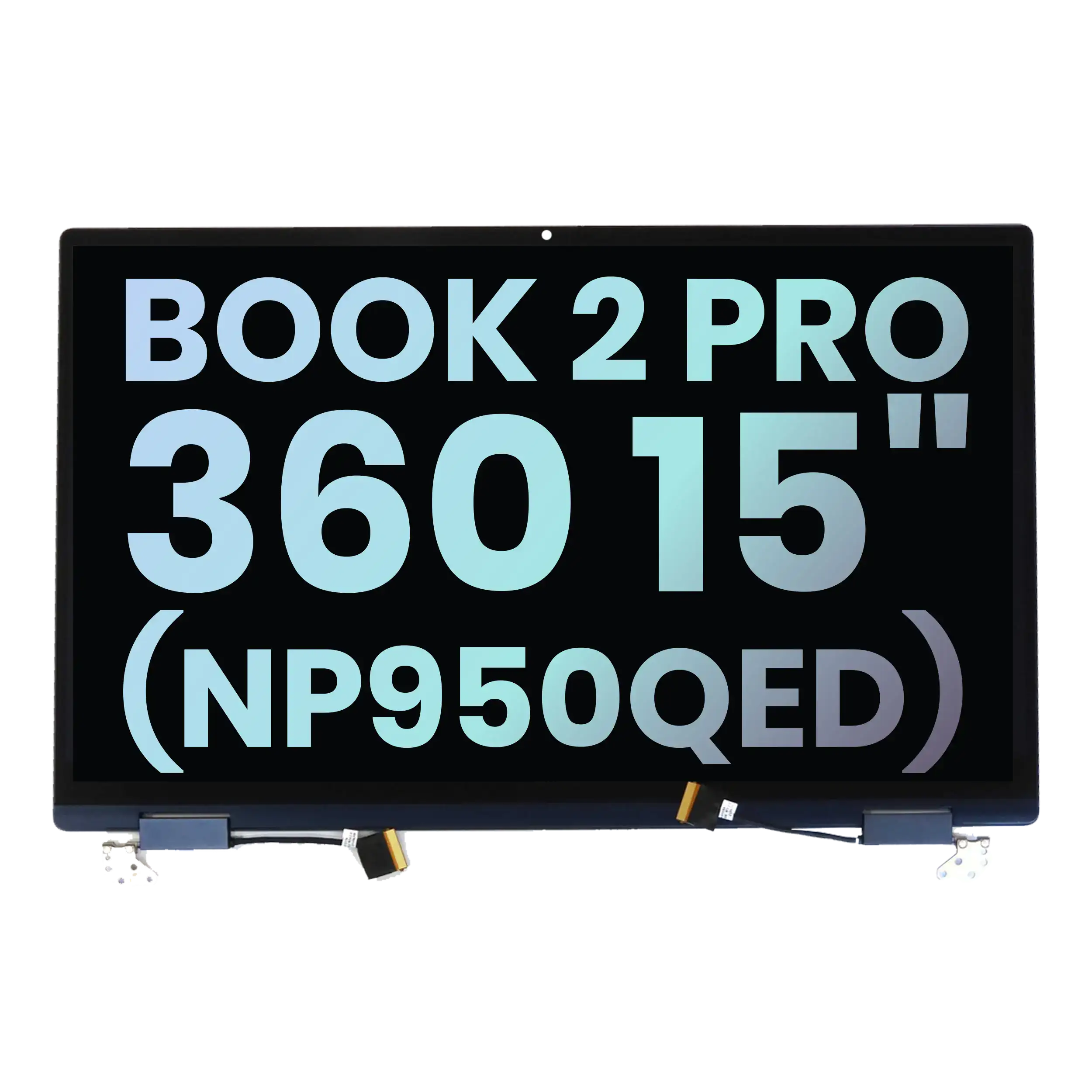 Complete LCD-Display für Samsung Galaxy Book 2 Pro (360) 15" (NP950QED) (Service Pack) (Silber)