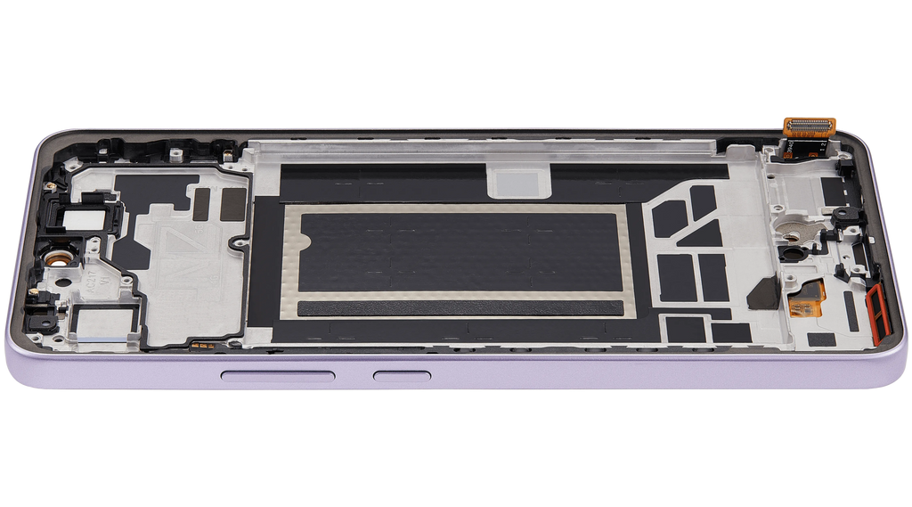 OLED-Display mit Rahmen für Oppo Reno13 F 4G / 5G (Refurbished) (Plume Purple)