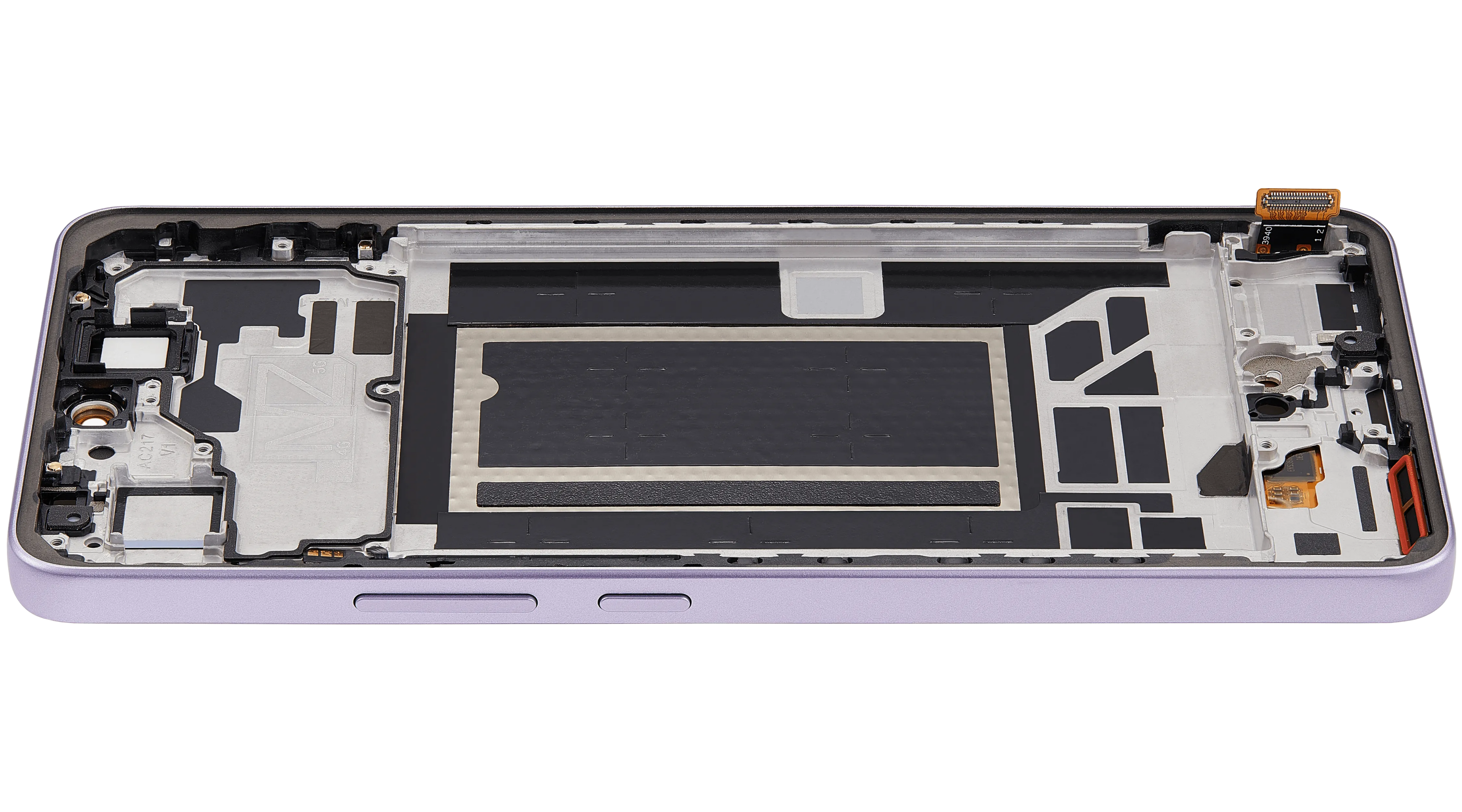 OLED-Display mit Rahmen für Oppo Reno13 F 4G / 5G (Refurbished) (Plume Purple)