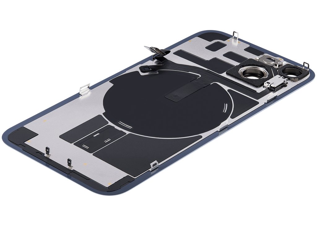 Backcover mit MagSafe Magnet & NFC & Blitz-Flexkabel für iPhone 14 (Service Pack) (Blau)