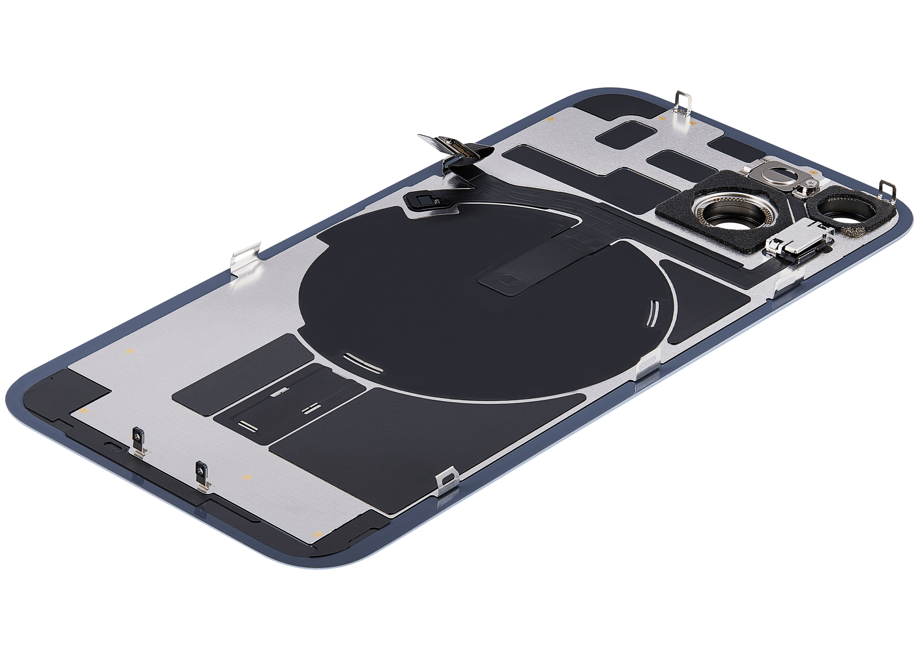 Backcover mit MagSafe Magnet & NFC & Blitz-Flexkabel für iPhone 14 (Service Pack) (Blau)