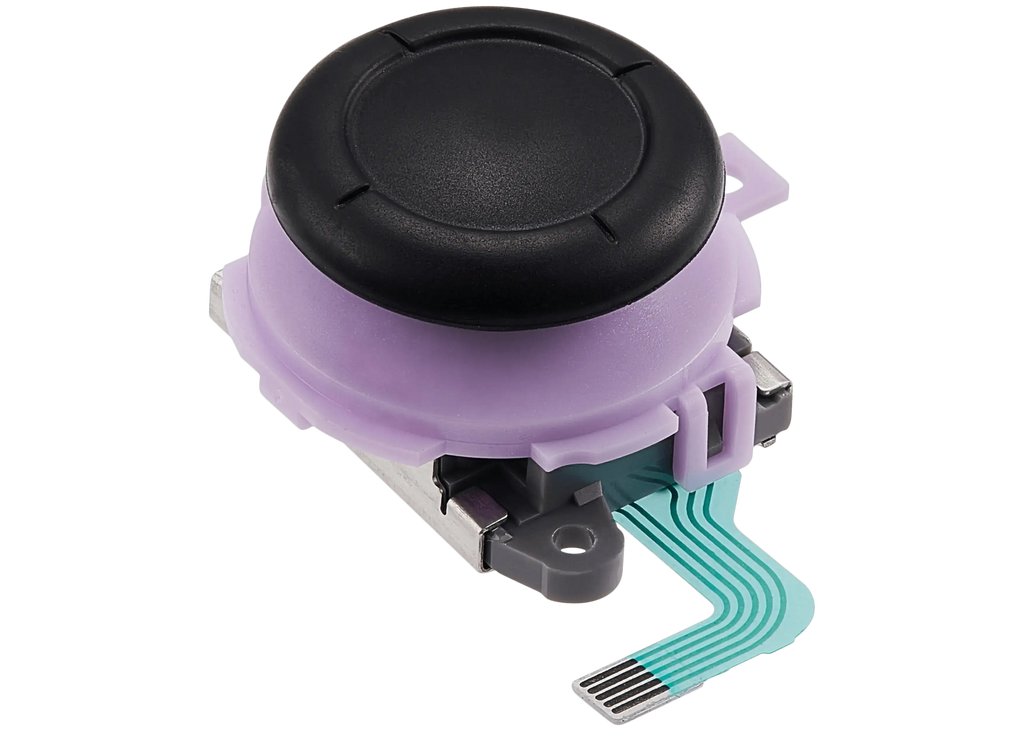 3D Analog Joystick Cap Thumbstick für Nintendo Switch 2 Joy Con Controller (Lila)