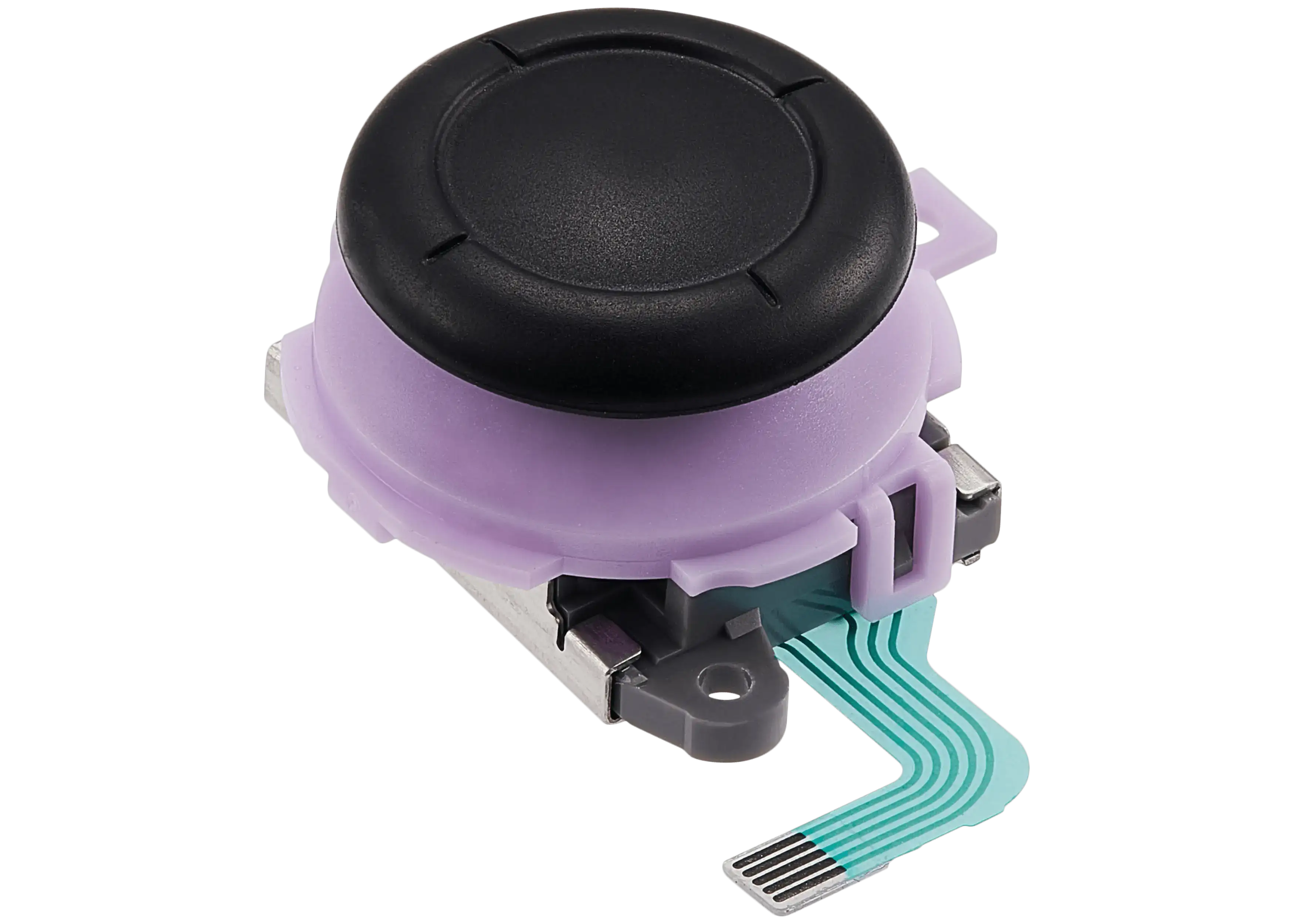 3D Analog Joystick Cap Thumbstick für Nintendo Switch 2 Joy Con Controller (Lila)