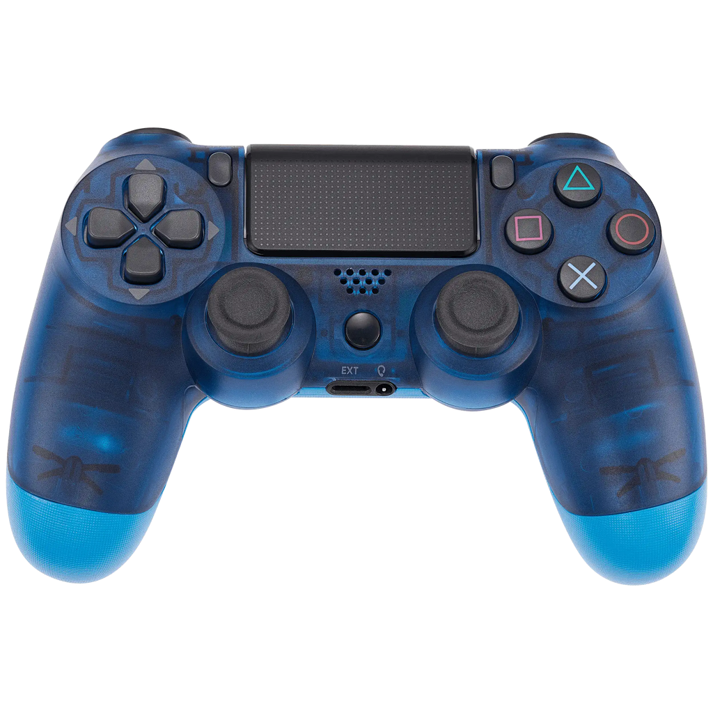 DoubleShock 4 Wired Controller für Playstation 4 (Crystal Blue)