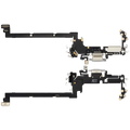 Ladebuchse Flex Cable für iPhone 17 Pro (gebrauchter OEM-Ausbau) (US-Version) (Silber)