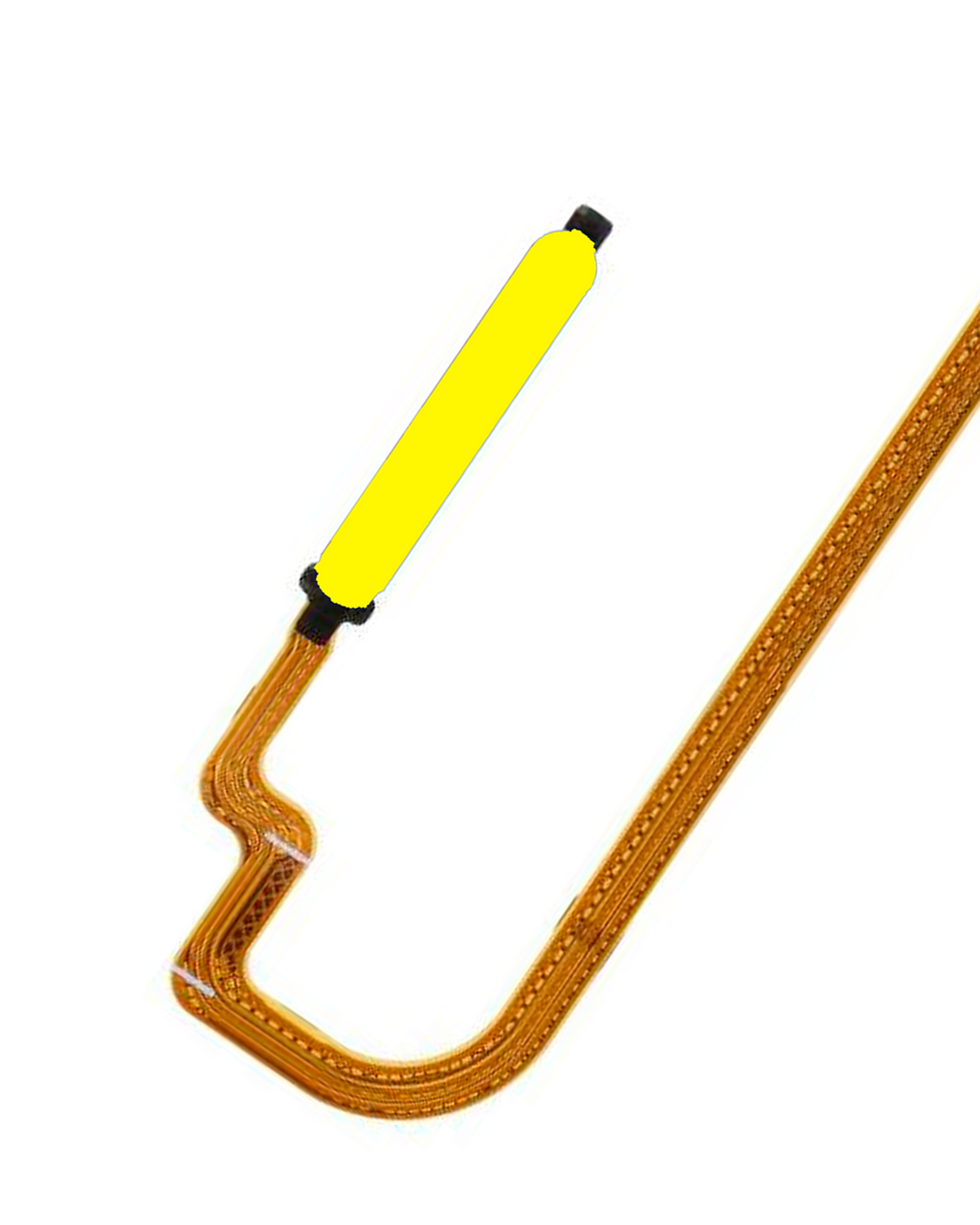 Fingerprint Sensor Flex for Xiaomi Redmi Note 9 4G (Yellow)