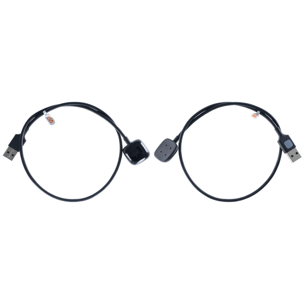 USB-A Magnetic Watch Charging Cable für Google Pixel Watch Series 2 / Series 3 (1 m / 3.3 ft) (OEM Grade: A) (Schwarz)