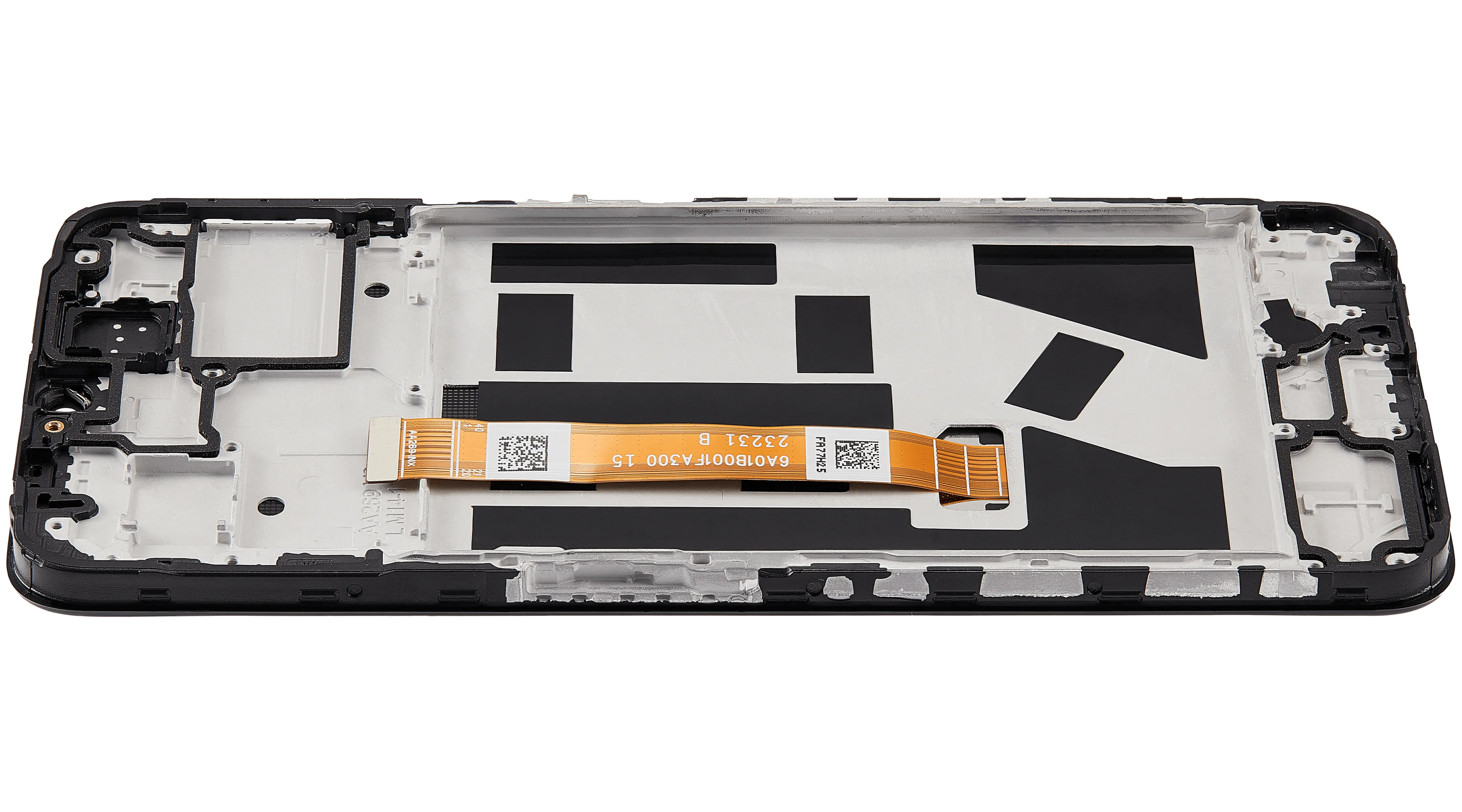 LCD-Display mit Rahmen Compatible für Oppo A57 5G (2022) (Refurbished) (All Color)