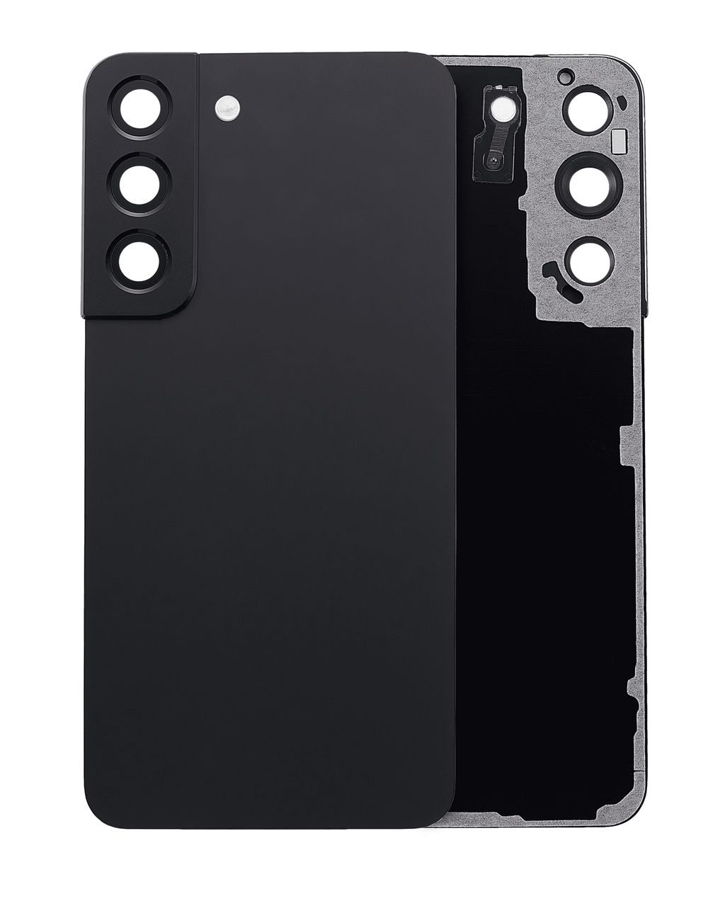 Backcover Kameralinse Samsung Galaxy S22 Schwarz Aftermarket+ o. Logo
