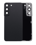 Back Cover with Camera Lens for Samsung Galaxy S22 5G (No Logo) (Aftermarket Plus) (Phantom Black)